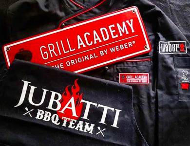Jubatti con Weber per una Jubatti con Weber per una