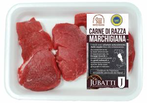 Filetto a fette bovino adulto di razza Marchigiana IGP