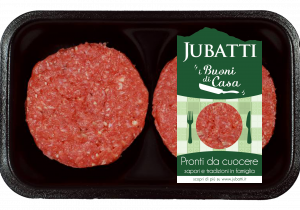 Hamburger bovino adulto ai funghi porcini