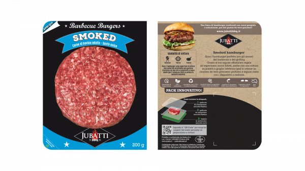 Hamburger bovino adulto Smoked skin