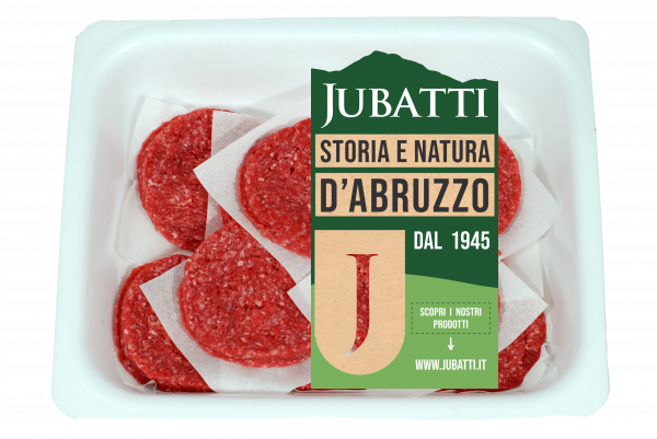 Hamburger bovino adulto conf. famiglia