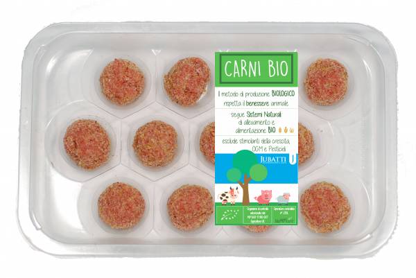 Polpettine di bovino adulto BIO