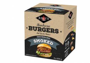Box hamburger 6*200 gr bovino adulto smoked 