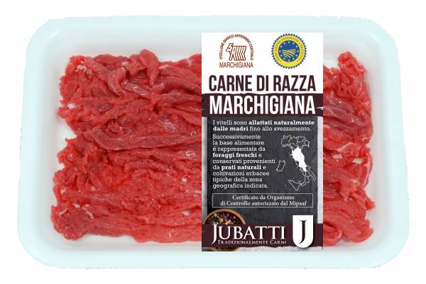 Straccetti bovino adulto di razza Marchigiana IGP