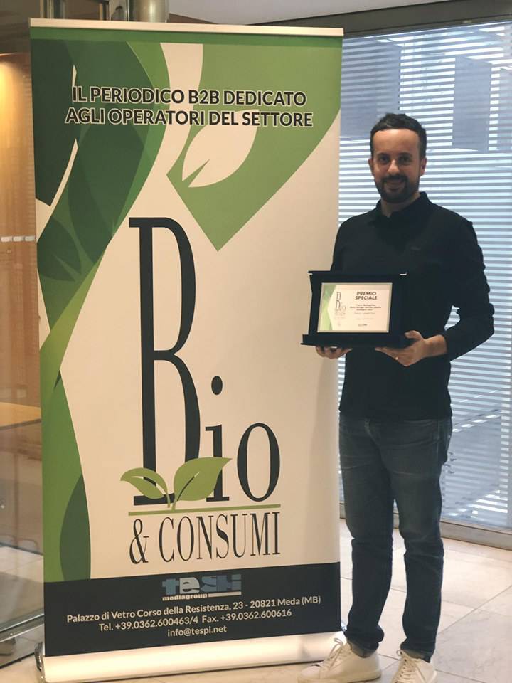 Maxi Burger Biologico premiato speciale ai “BIO AWARDS” - Bologna