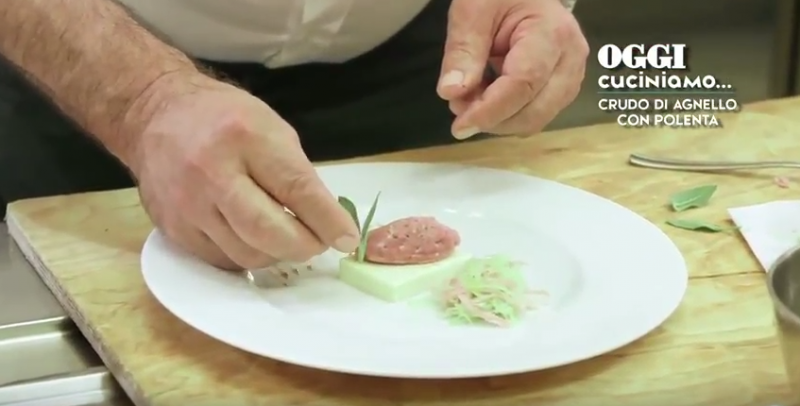 [video ricetta] L'Agnello Crudo secondo Vissani