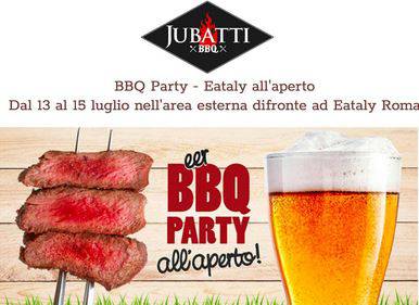 Le nostre carni JubattiBBQ al BBQ Party di Eataly Roma