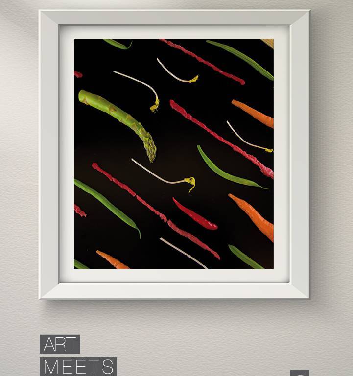[arte] Art Meets Meat - Calendario Jubatti 2017