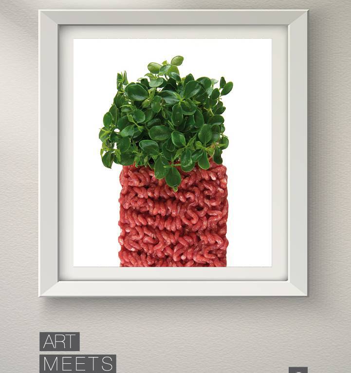 [arte] Art Meets Meat - Calendario Jubatti 2017