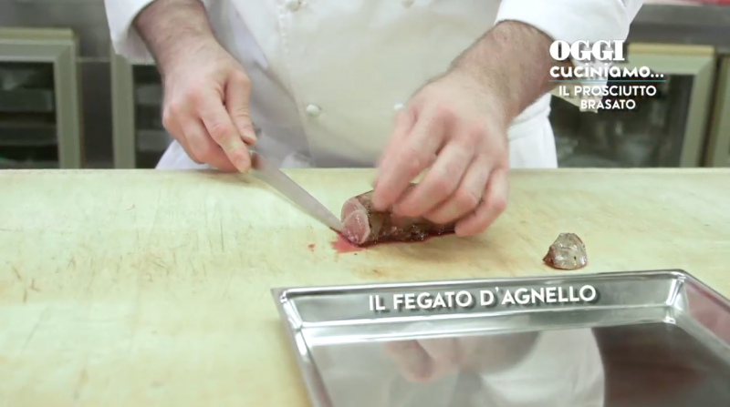 [video ricetta] Fegato di Agnello con Prosciutto cotto e Fonduta di Limone